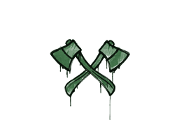 X-Axes (Jungle Green)