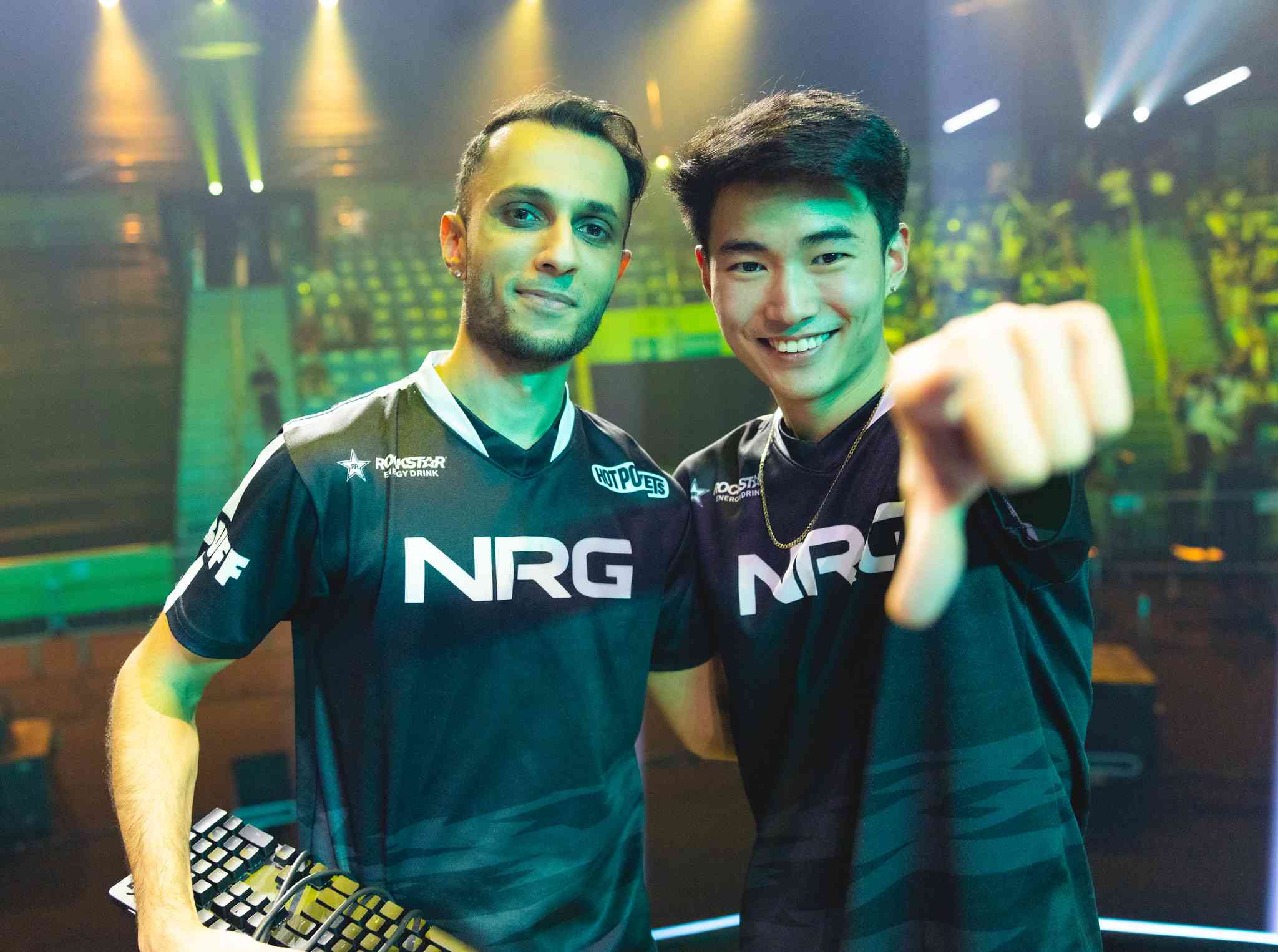 s0m with FNS following NRG's victory over KOI