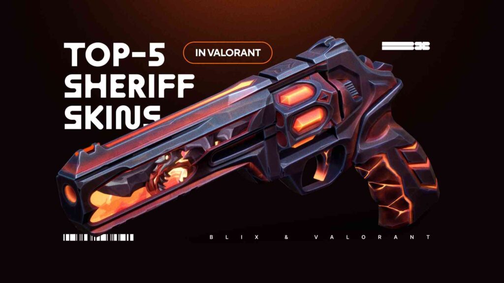 Top 5 Sheriff Skins in Valorant 2025
