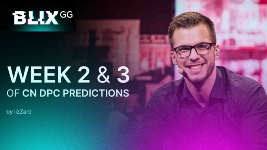 Week 2 and 3 of DPC China predictions