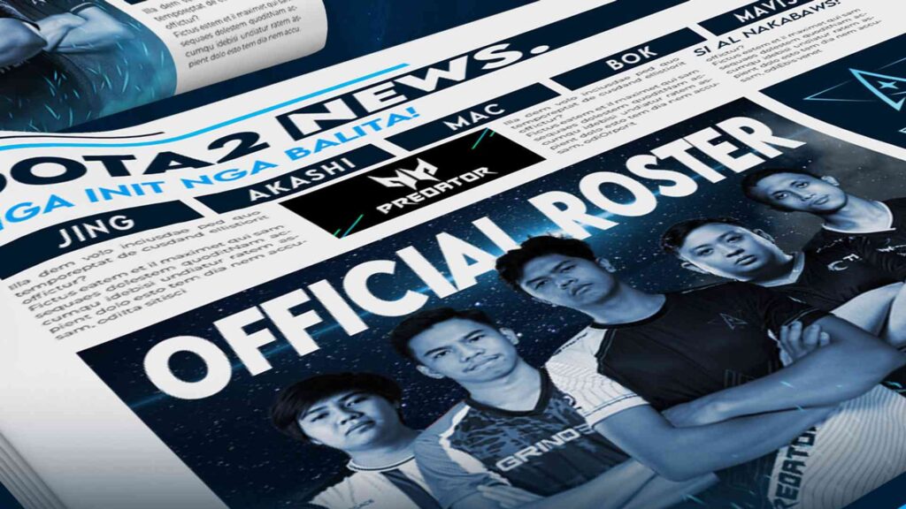 Polaris Esports unveils its new Dota 2 roster