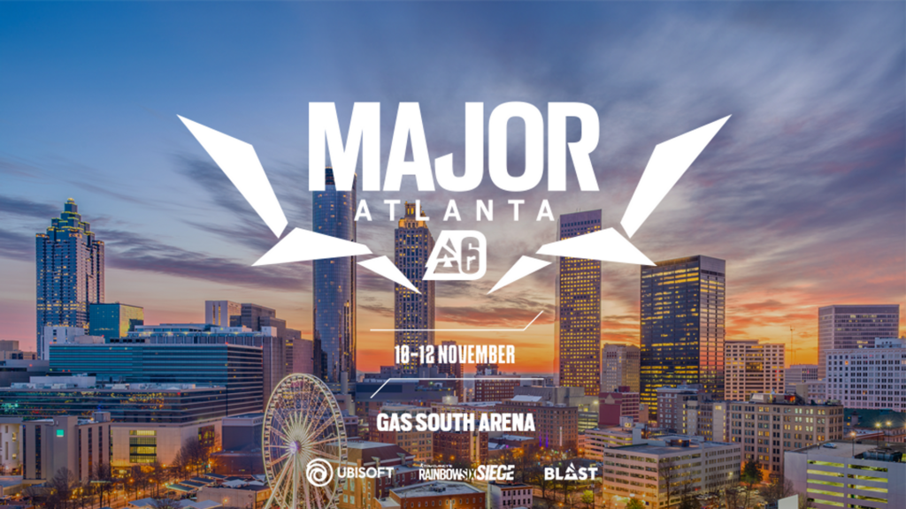 Next R6 Major to be hosted in Atlanta from October 30 to November 12