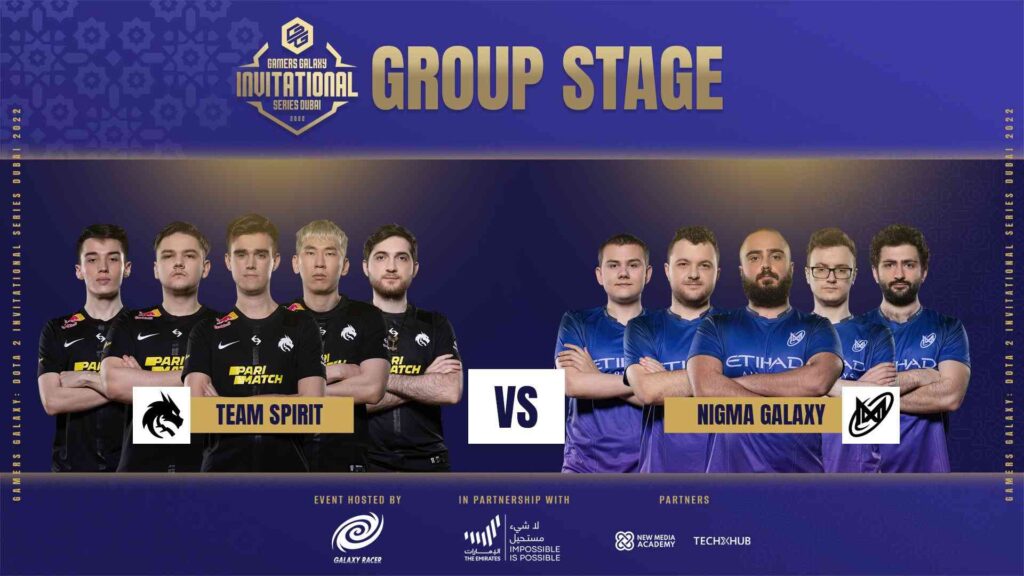 GAMERS GALAXY: Invitational Series Dubai 2022 – Group A & B Results