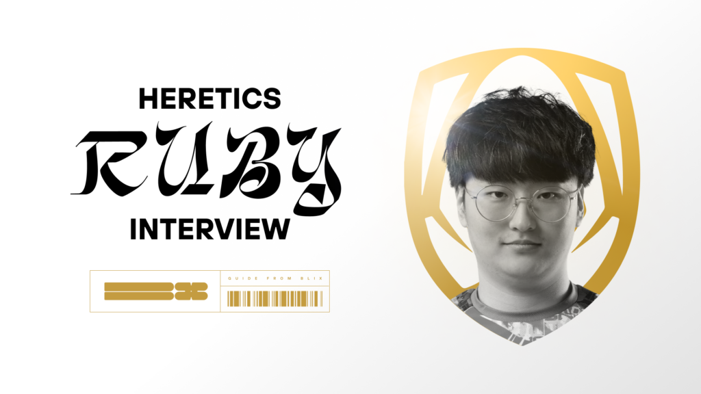 Heretics Ruby “(Korean players) won’t be a threat to me and my team”