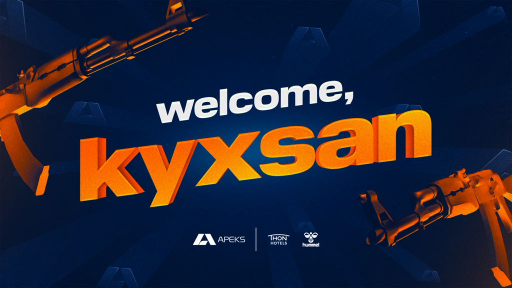kxyxsan joins Apeks as new IGL
