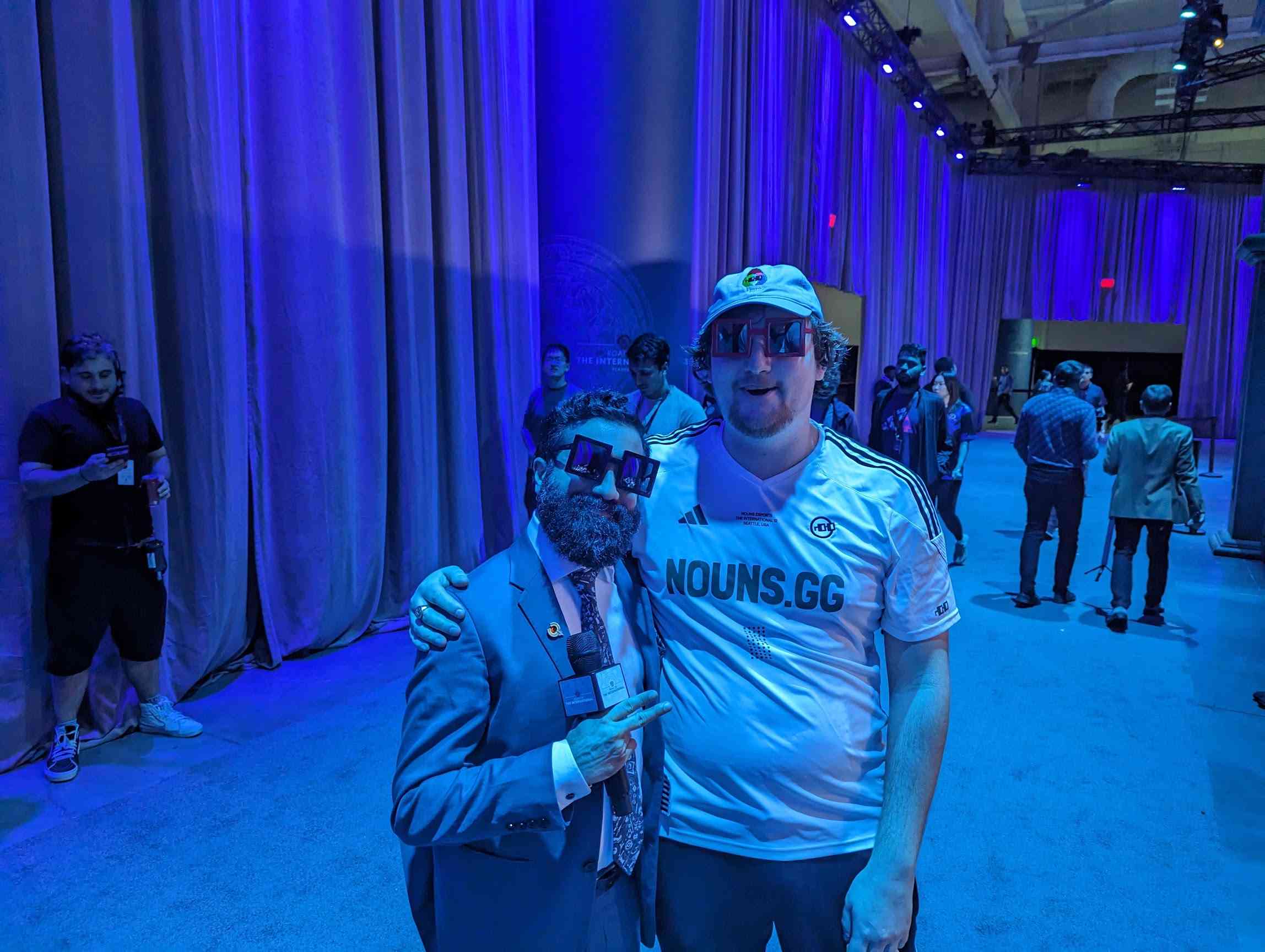 The nouns fever has expanded greatly since it started back in 2022, with notable talent wearing the 'noggles.' (Image Credits: nouns.wtf)