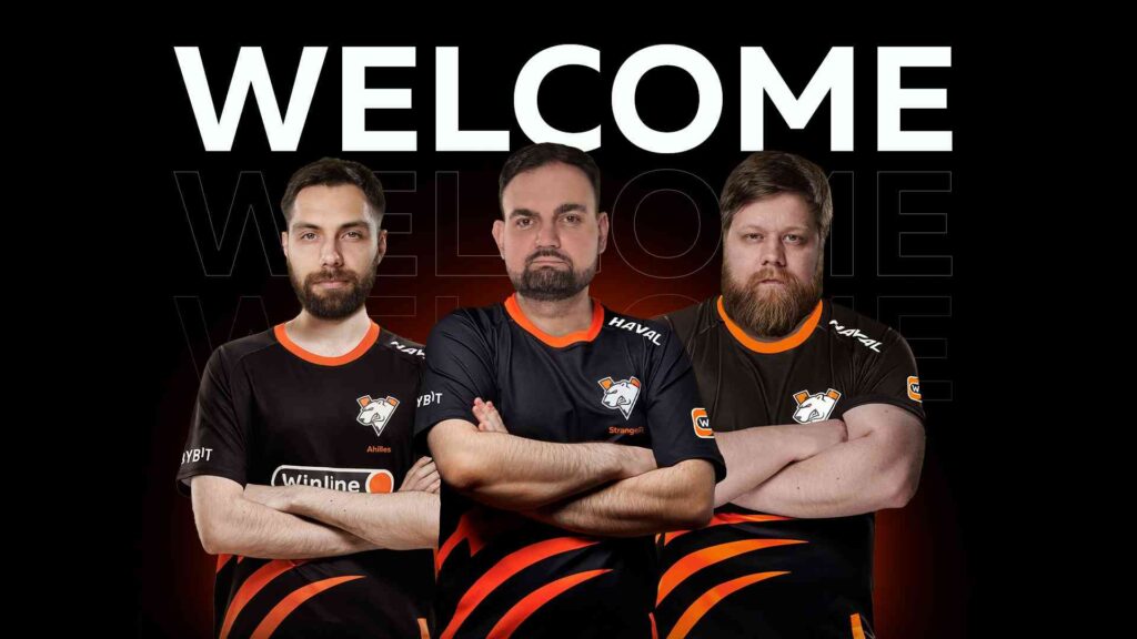 Virtus.pro signs StrangeR, Ahilles and 4SV