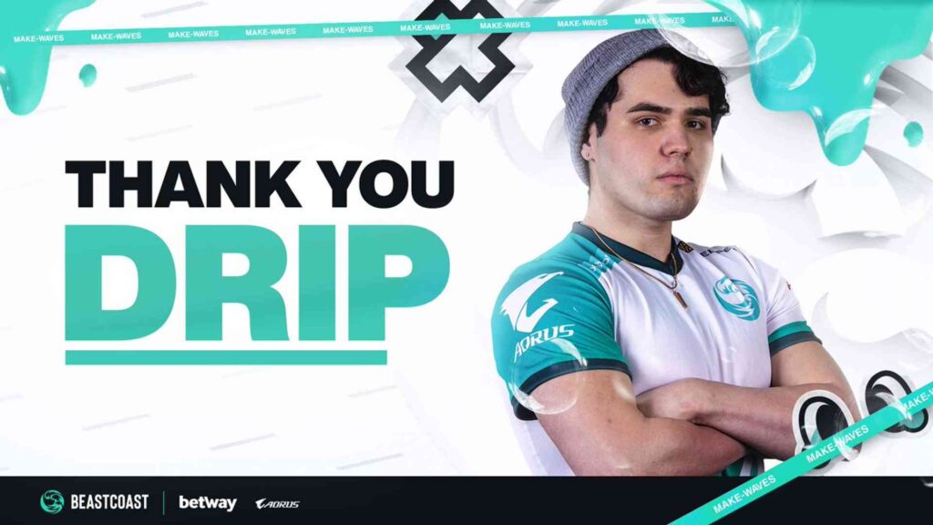 beastcoast to bench Drip