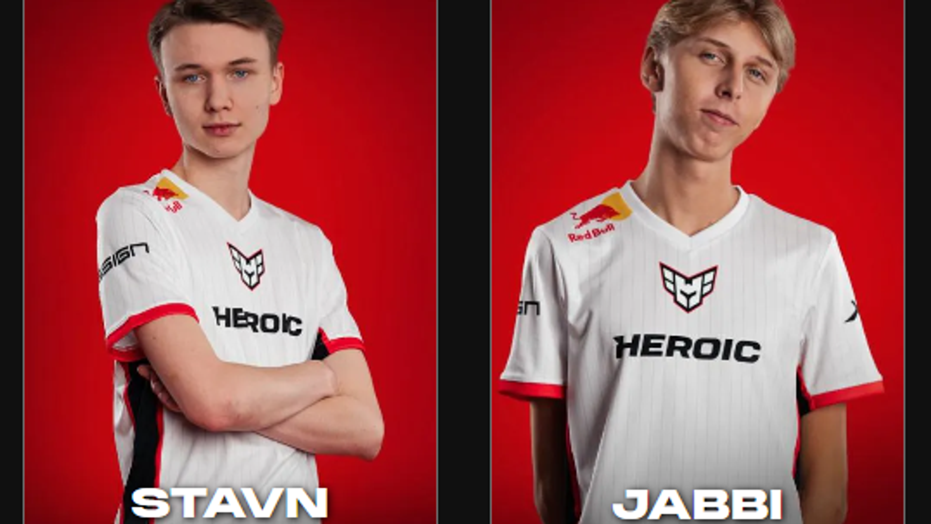 Heroic benches stavn and jabbi after they twisted arms of the ...