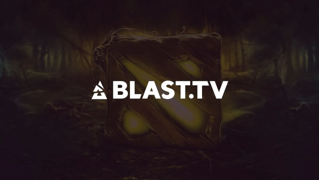Blast TV & Dota 2 logo