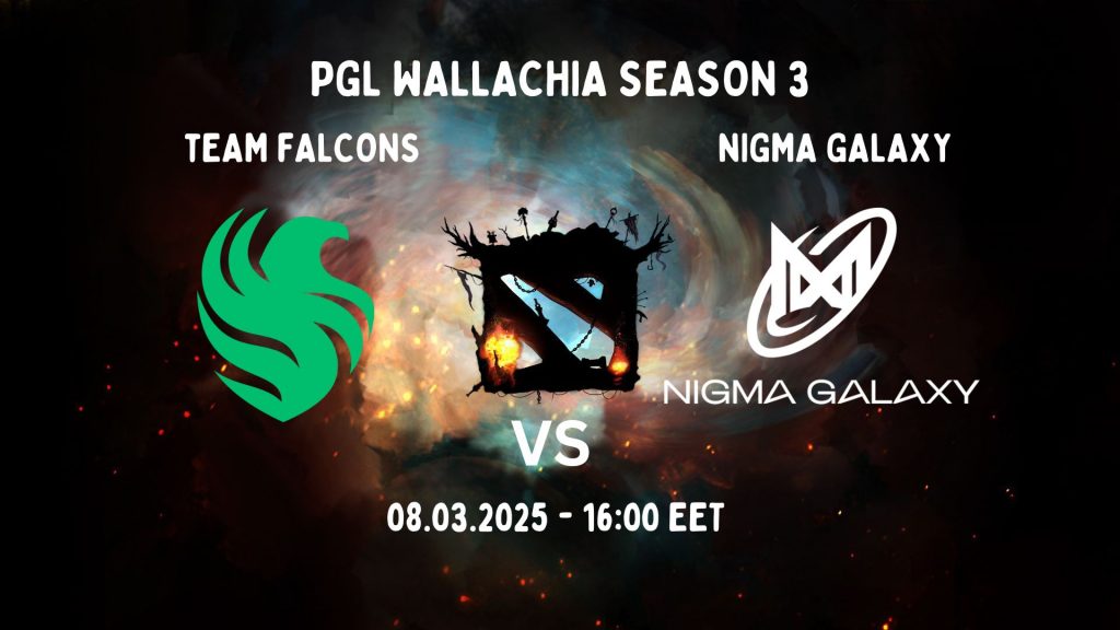 Team Falcons vs Nigma Galaxy Prediction - PGL Wallachia Season 3