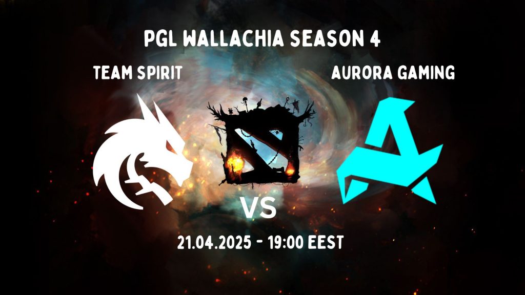 Team Spirit vs Aurora Gaming Prediction – PGL Wallachia Season 4 Team Spirit vs Aurora Gaming Prediction - PGL Wallachia Season 4