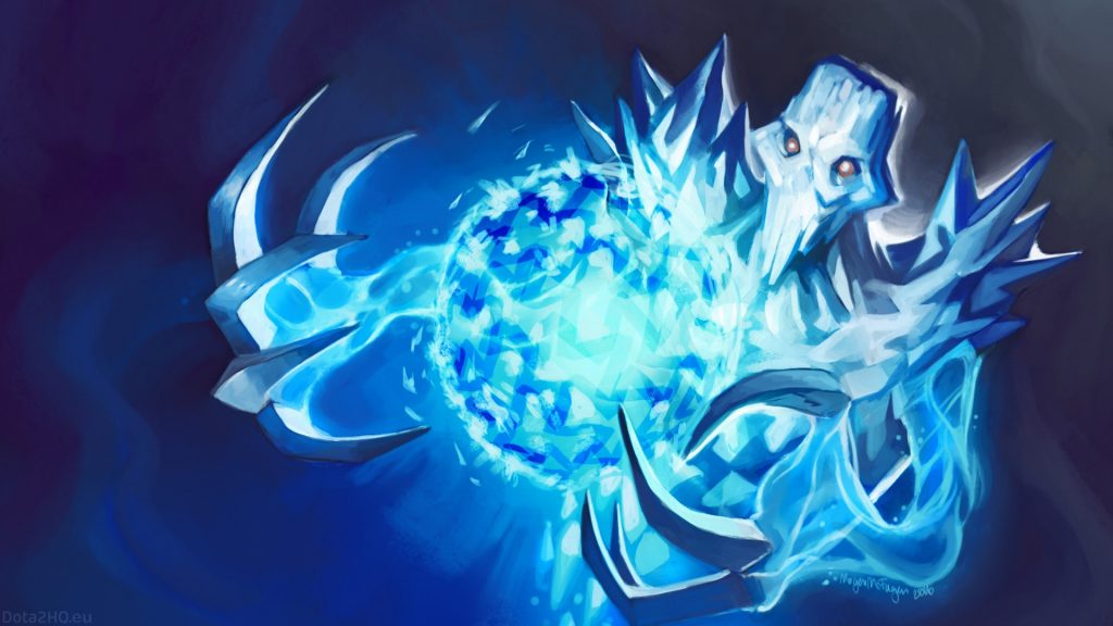 Ancient Apparition wallpaper Dota 2