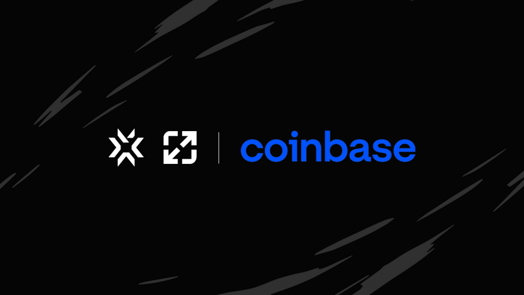 Riot and Coinbase partnership wallpaper