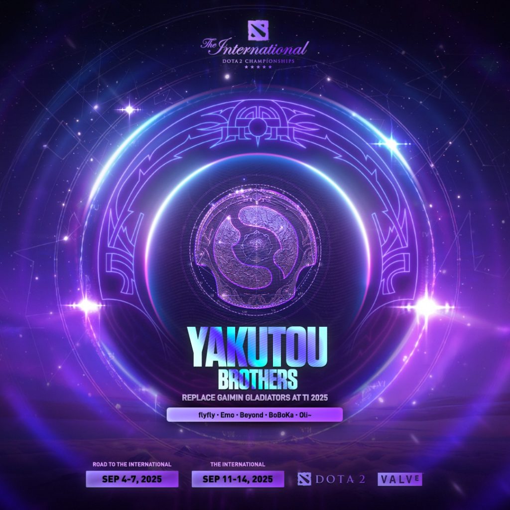 yakutou brothers to play at The International 2025