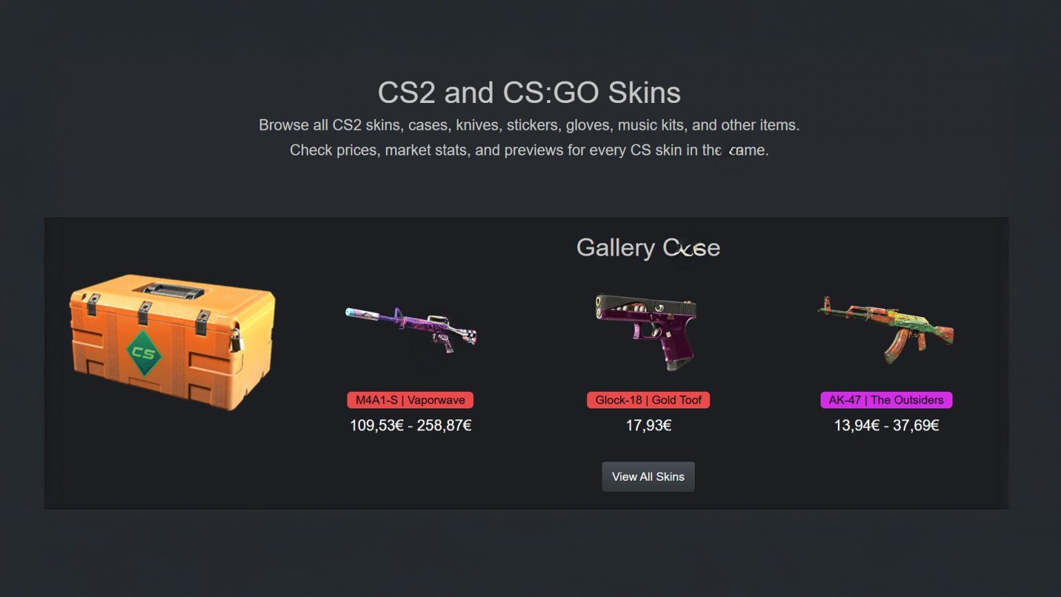 Cs2 Rarity Chart How to Inspect CS2 Skins In-Game & on Steam (Float, Rarity & Wear Guide ...
