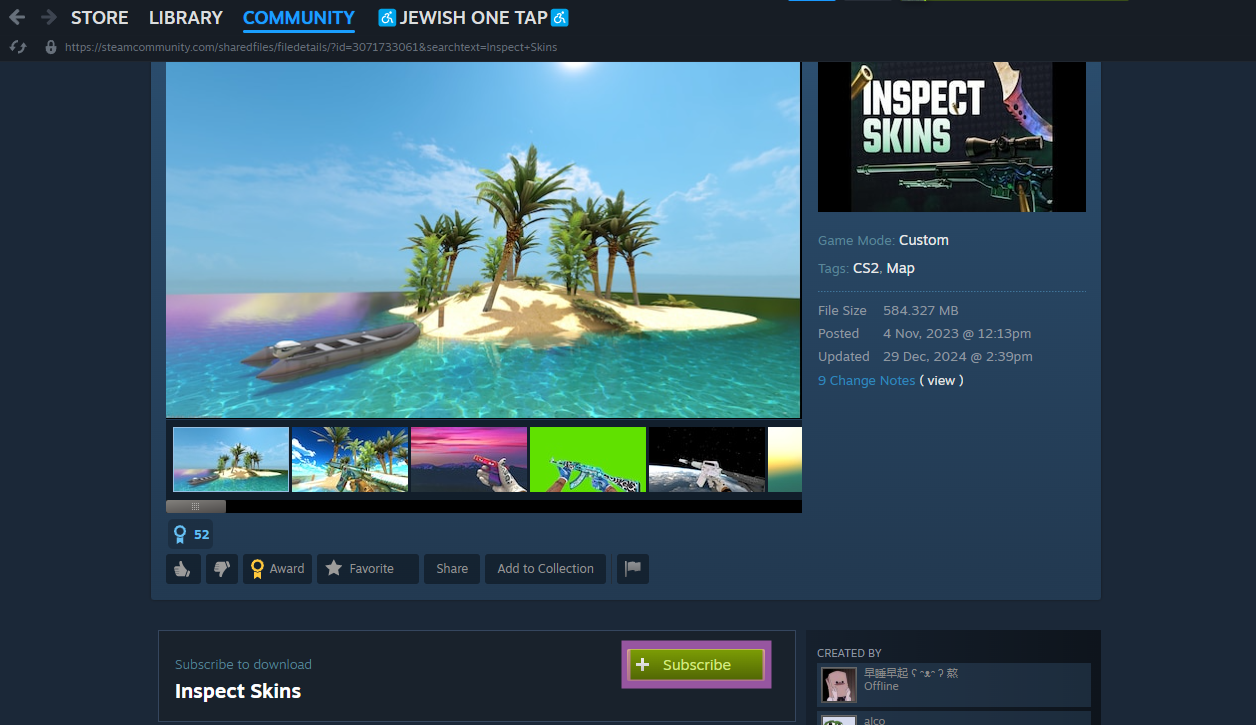 How to Inspect CS2 Skins In-Game & on Steam (Float, Rarity & Wear Guide ...