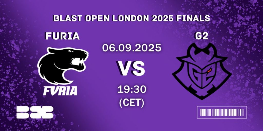 FURIA vs G2 – Semi-final Prediction – BLAST London 2025 Finals