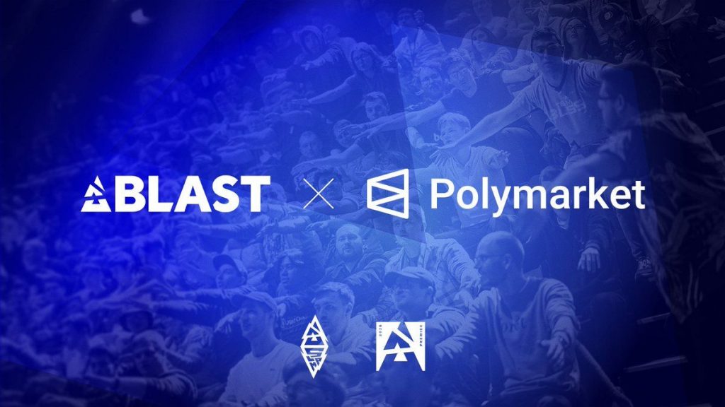 BLAST x Polymarket wallpaper