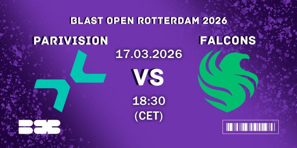 PARIVISION vs Falcons – Quarter-final Prediction – BLAST Open Rotterdam 2026