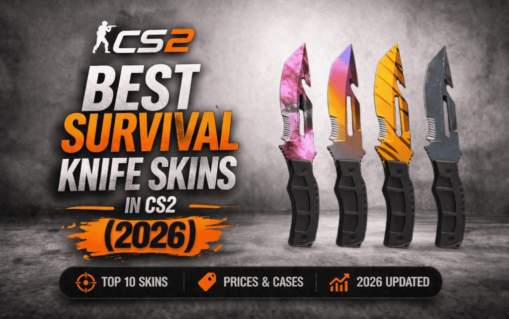 Best Survival Knife Skins in CS2 (2026)