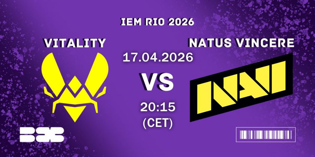 Vitality vs Natus Vincere – Quarter-final Prediction – IEM Rio 2026
