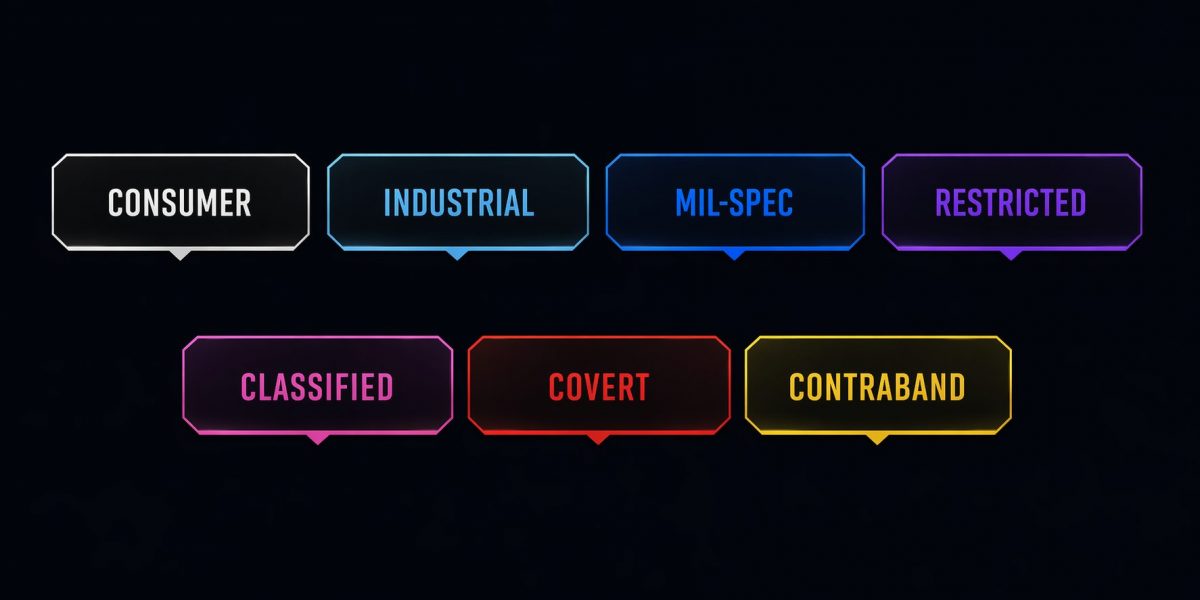 CS2 Skin Rarity Explained: All Colors and Tiers – blix.gg
