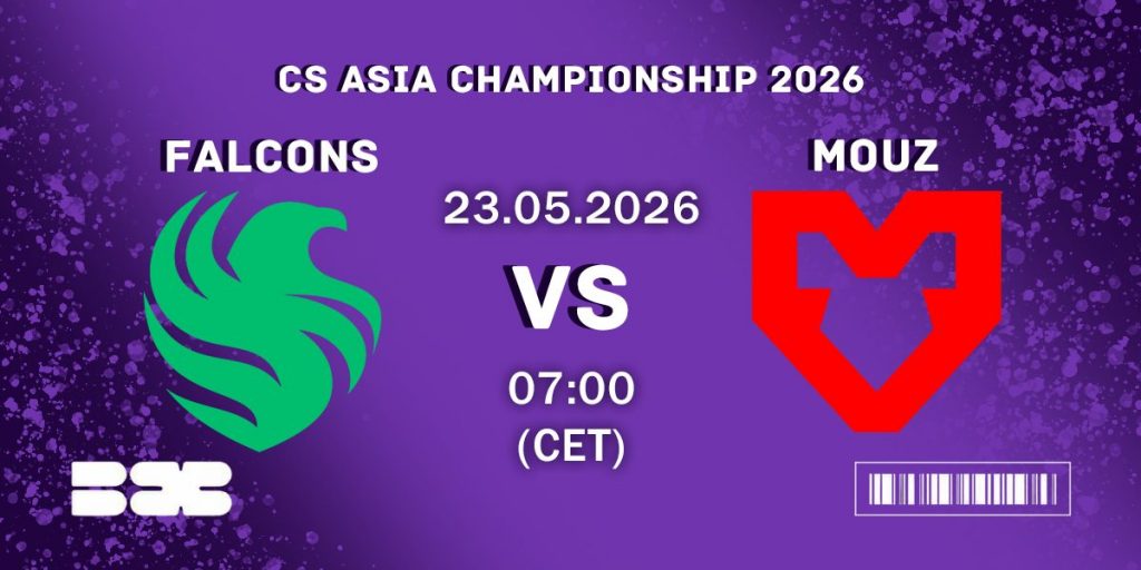 Falcons vs MOUZ – Semi-final Prediction – CS Asia Championship 2026
