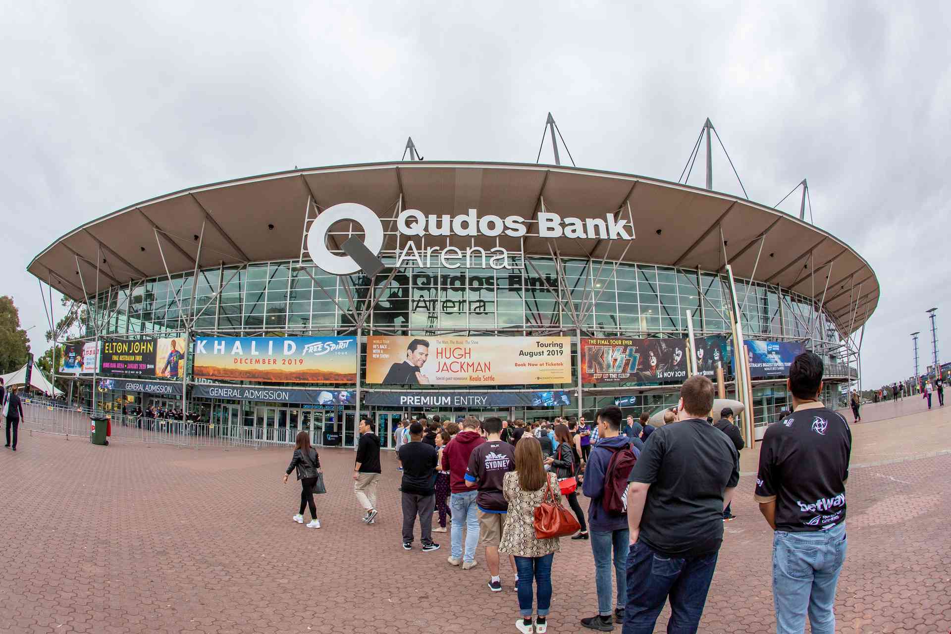 Qudos Bank arena line at IEM Sydney 2019 Copyright: ESL | Sarah Cooper