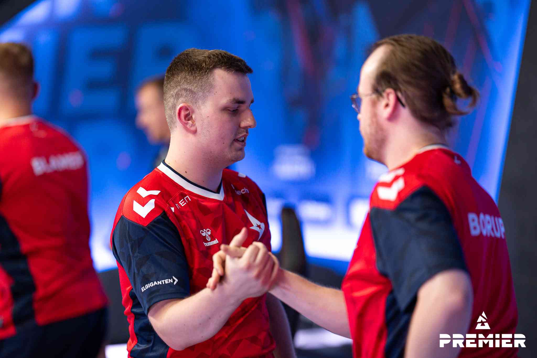 Staehr with fellow Astralis newcomer Johannes 