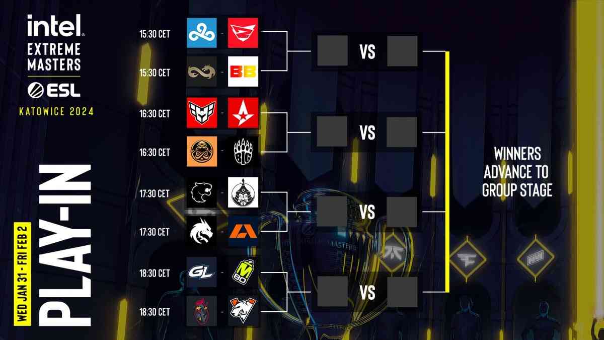 IEM Katowice Play-in Bracket - ESL