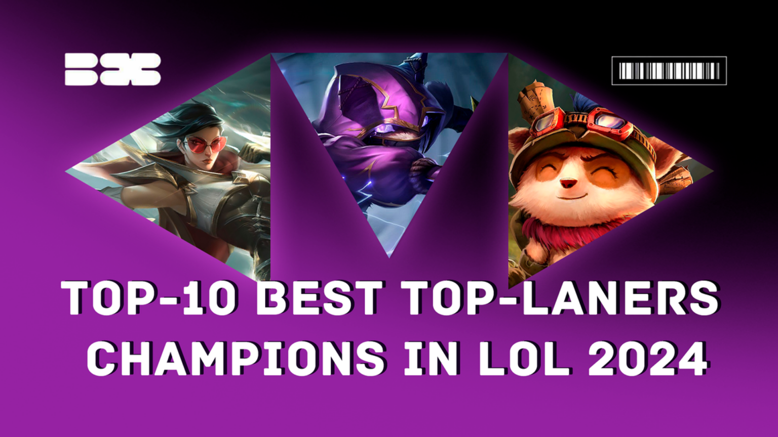 TOP10 Best TopLaners Champions in LoL 2024 blix.gg