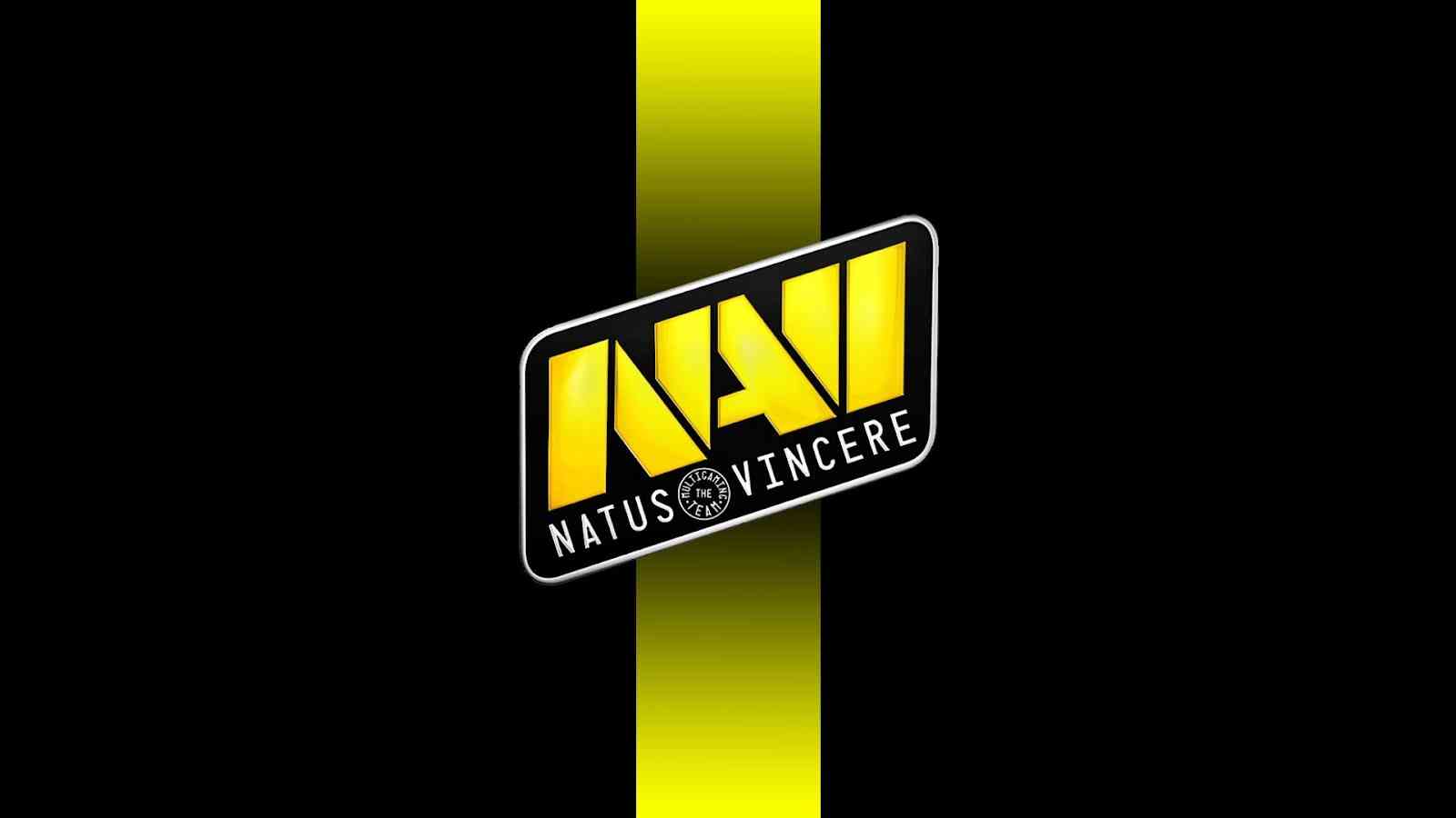 The logo for the esports organisation Natus Vincere, a stylized version of the letters 