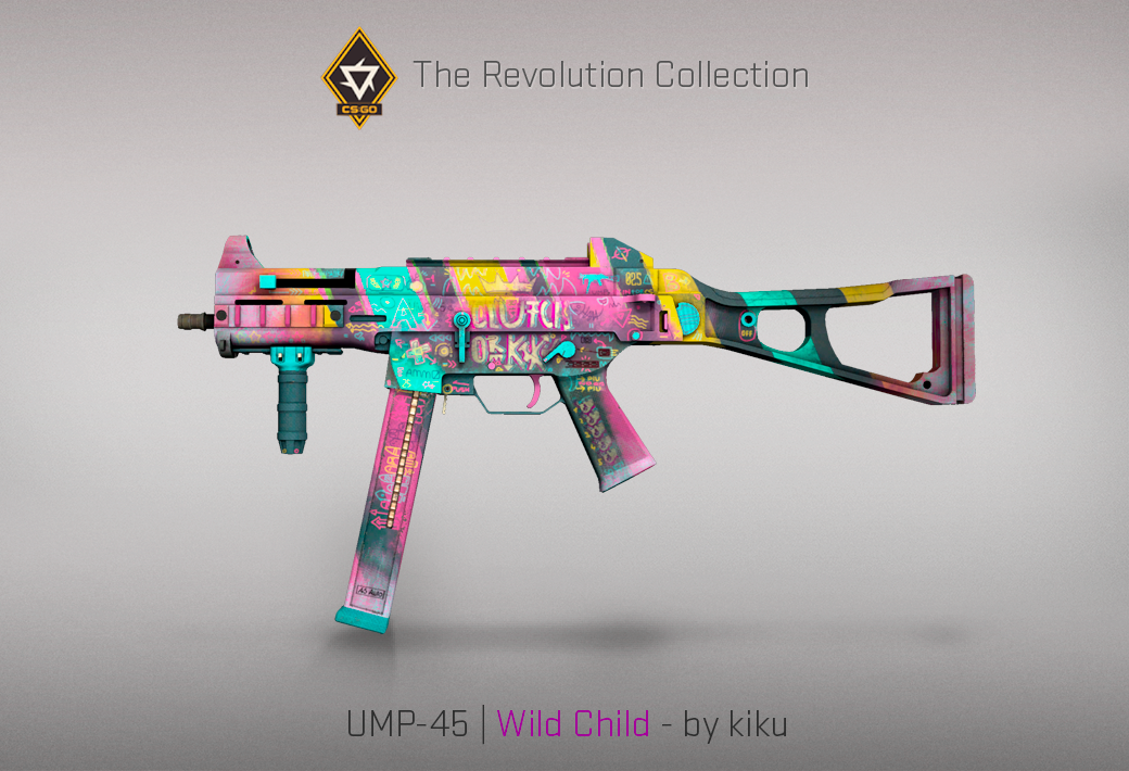 UMP-45 Wild Child by kiku