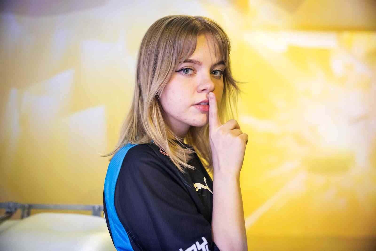 Katja âkatsumiâ Pfahnl representing Cloud9 White during the GC Championship