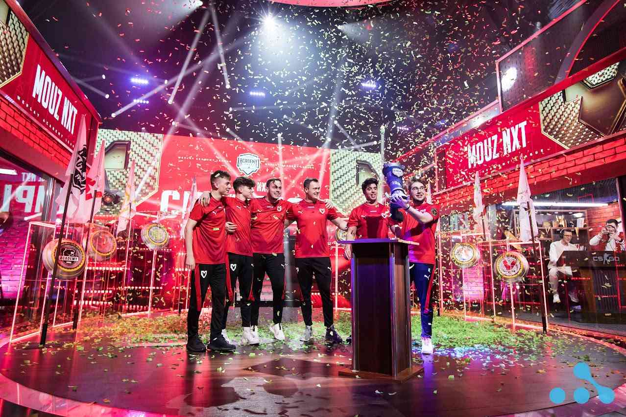 MOUZ NXT winning WePlay Academy League Season 2. Credit: WePlay Holding