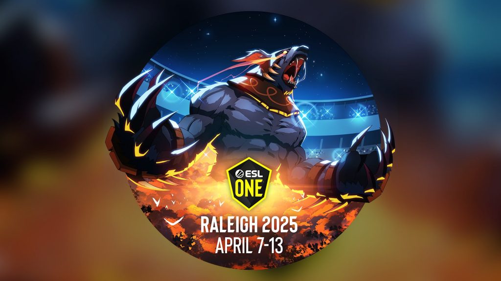 ESL One Raleigh 2025 logo