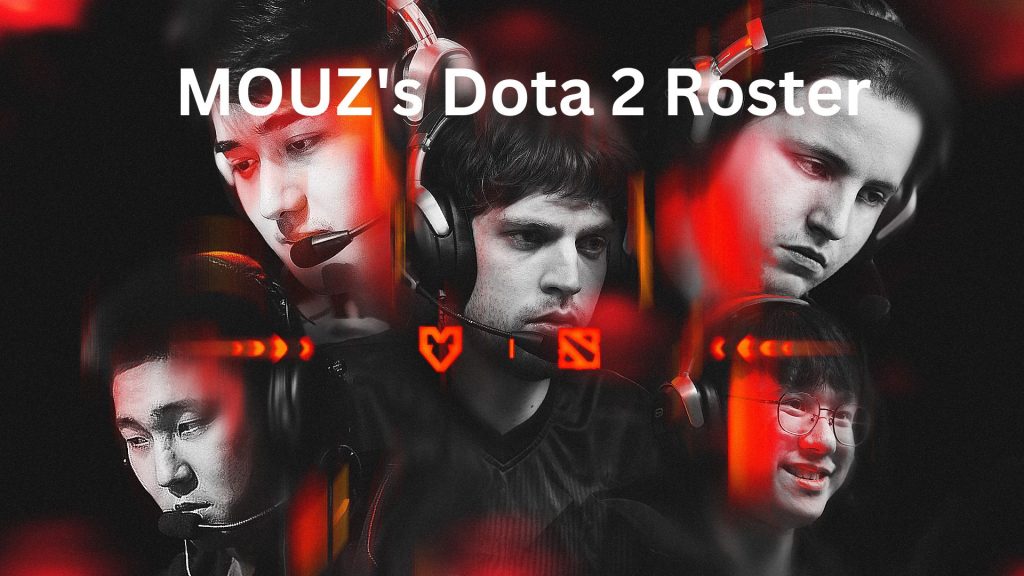 MOUZ Dota 2 roster wallpaper