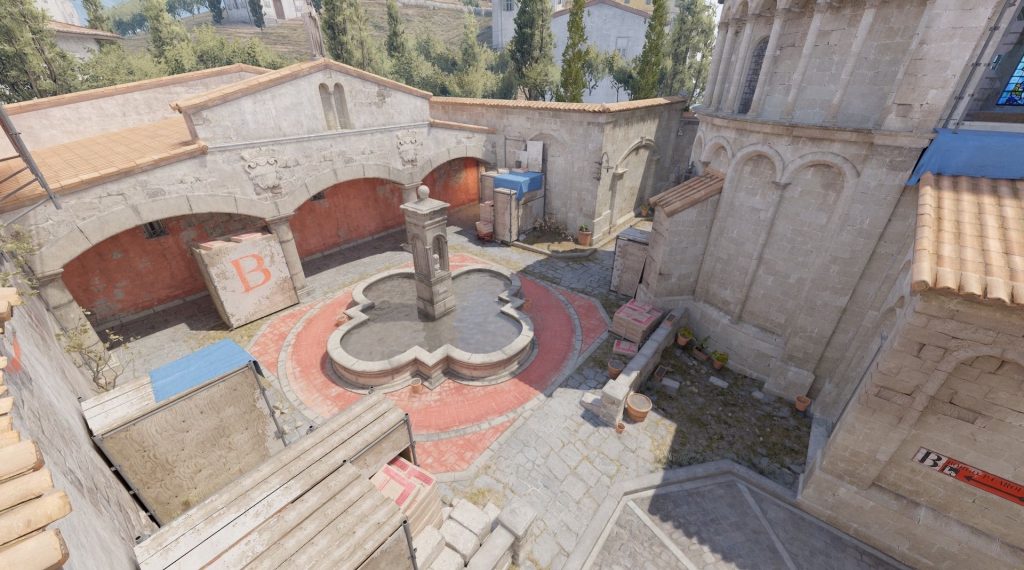 a screenshot of Inferno, a map on Counter-Strike 2