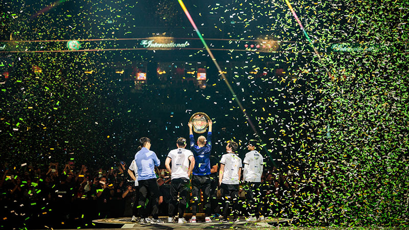 Team Liquid winning The International 2024
