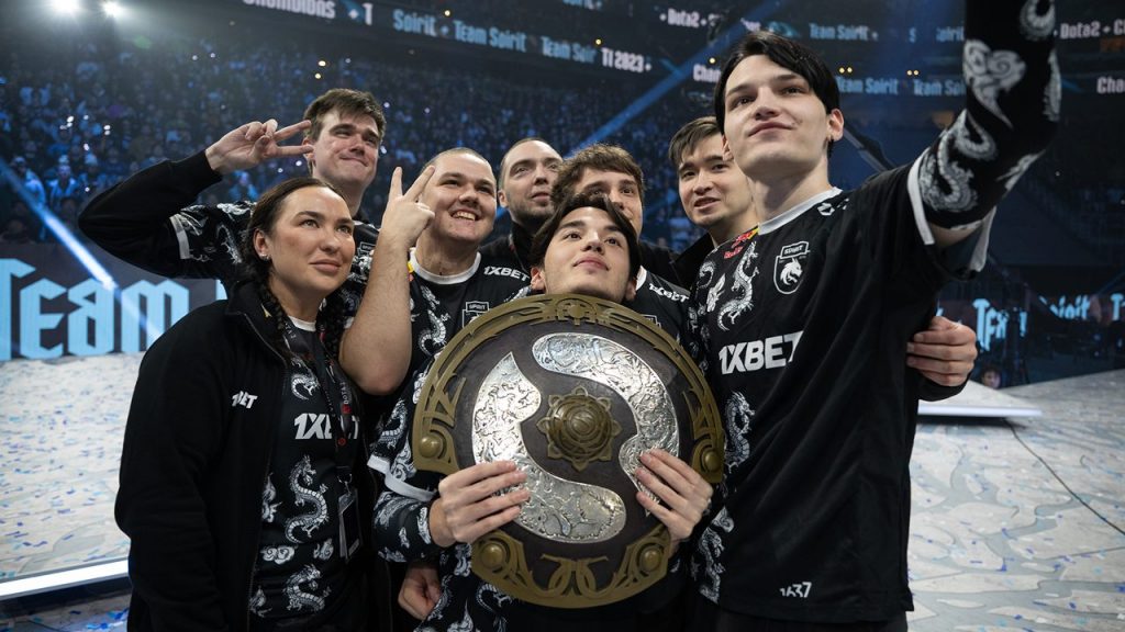 the international winners- team spirit