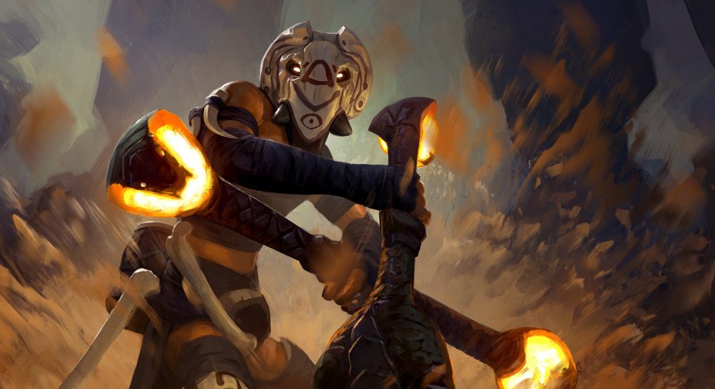 shadow shaman waving his wands