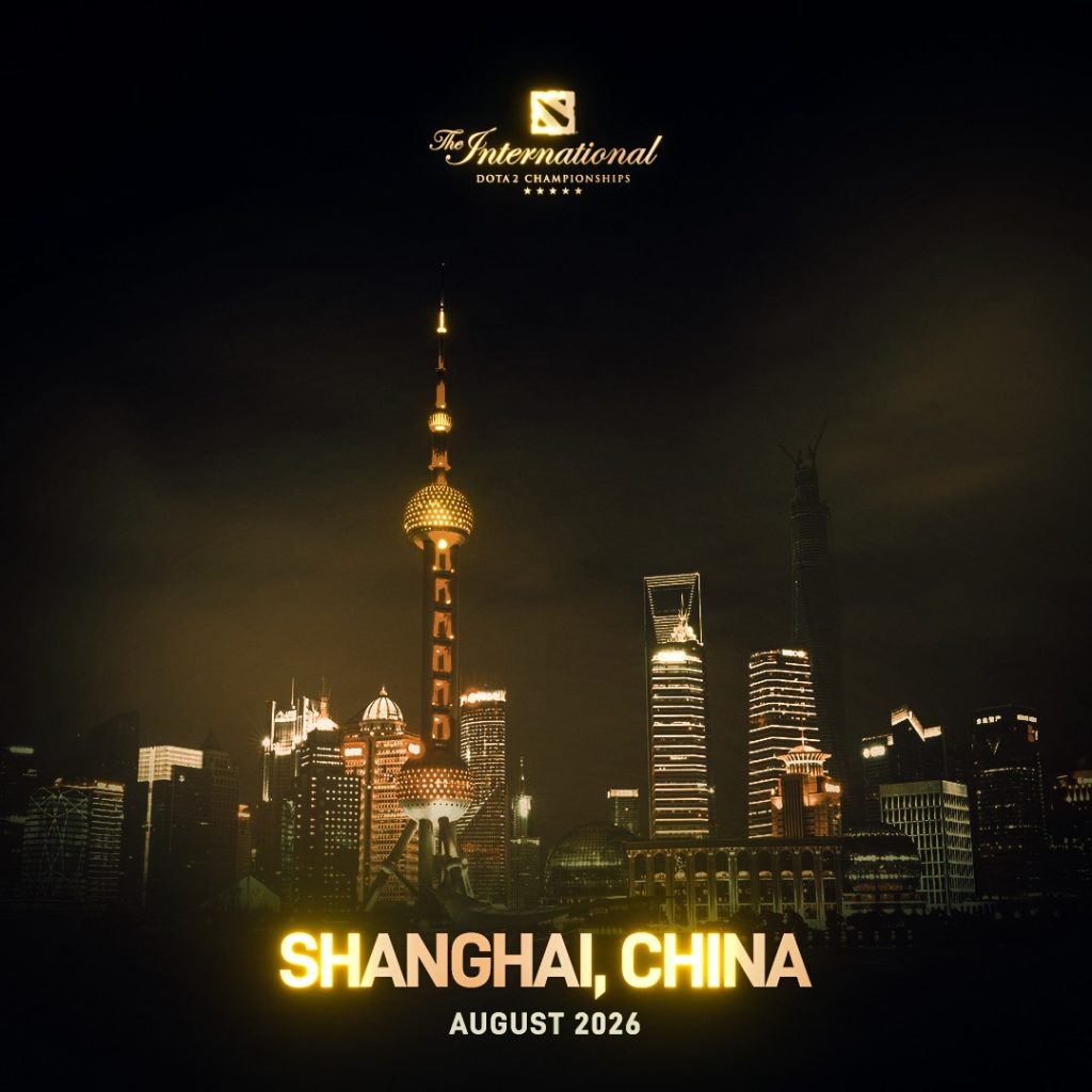 The International 2026 to Take Place in Shanghai, China