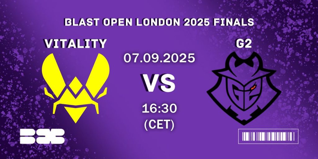 Vitality vs G2 – Grand Final Prediction – BLAST London Finals
