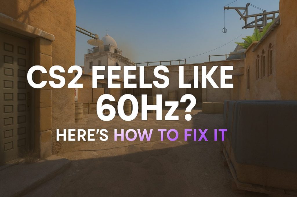 CS2 Feels Like 60Hz? Here’s How to Fix It