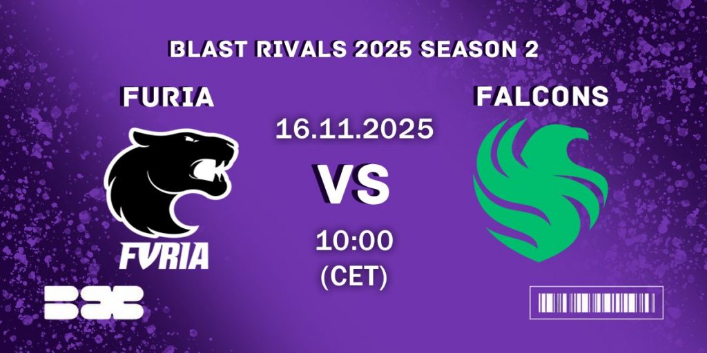 FURIA vs Falcons – Grand Final Prediction – BLAST Rivals 2025 S2