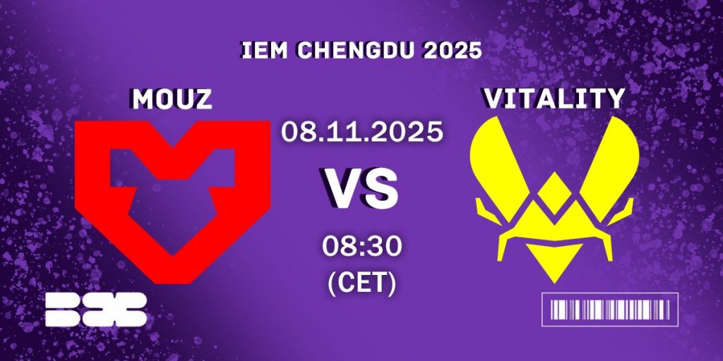 MOUZ vs Vitality – Semi-final Prediction – IEM Chengdu 2025