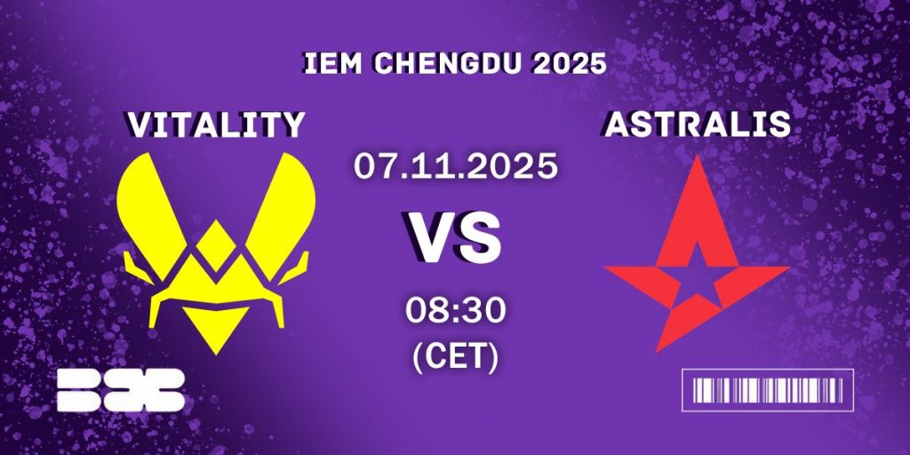 Vitality vs Astralis – Quarter-final Prediction – IEM Chengdu 2025