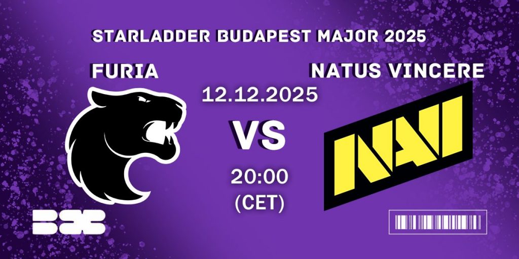 FURIA vs Natus Vincere – Quarter-final Prediction – StarLadder Budapest Major 2025