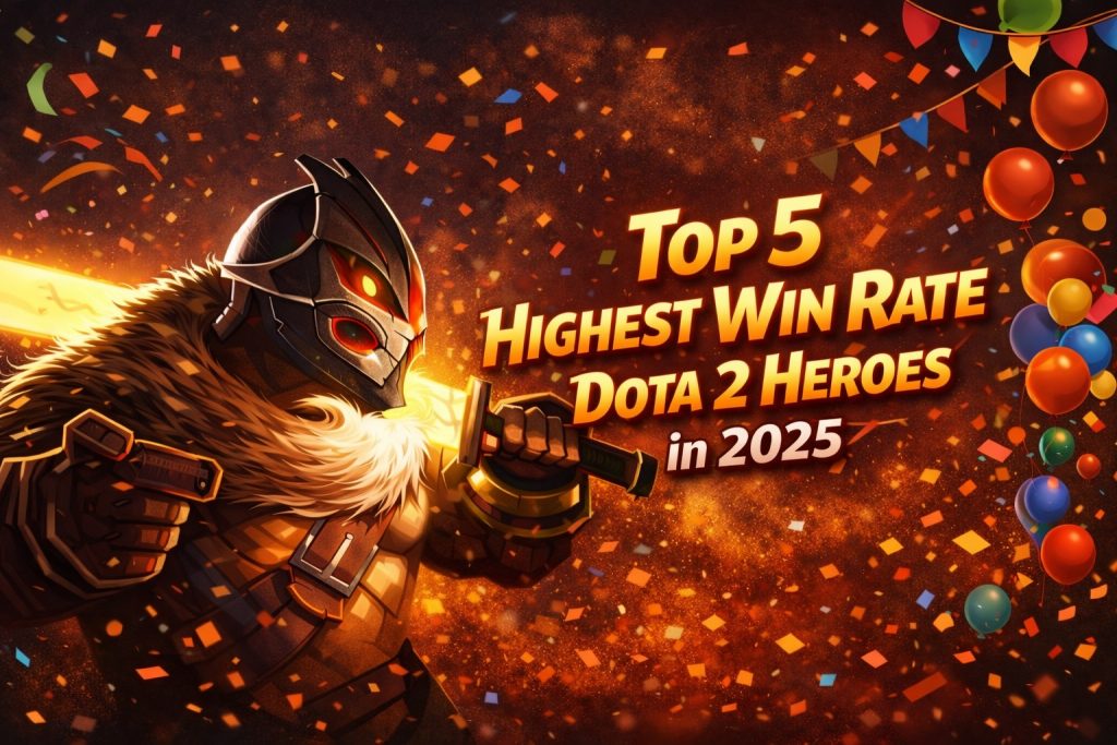 Top 5 Highest Win Rate Dota 2 Heroes in 2025